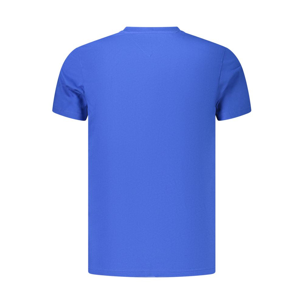 Tommy Hilfiger Blue Cotton Men's T-Shirt | Regal Royce