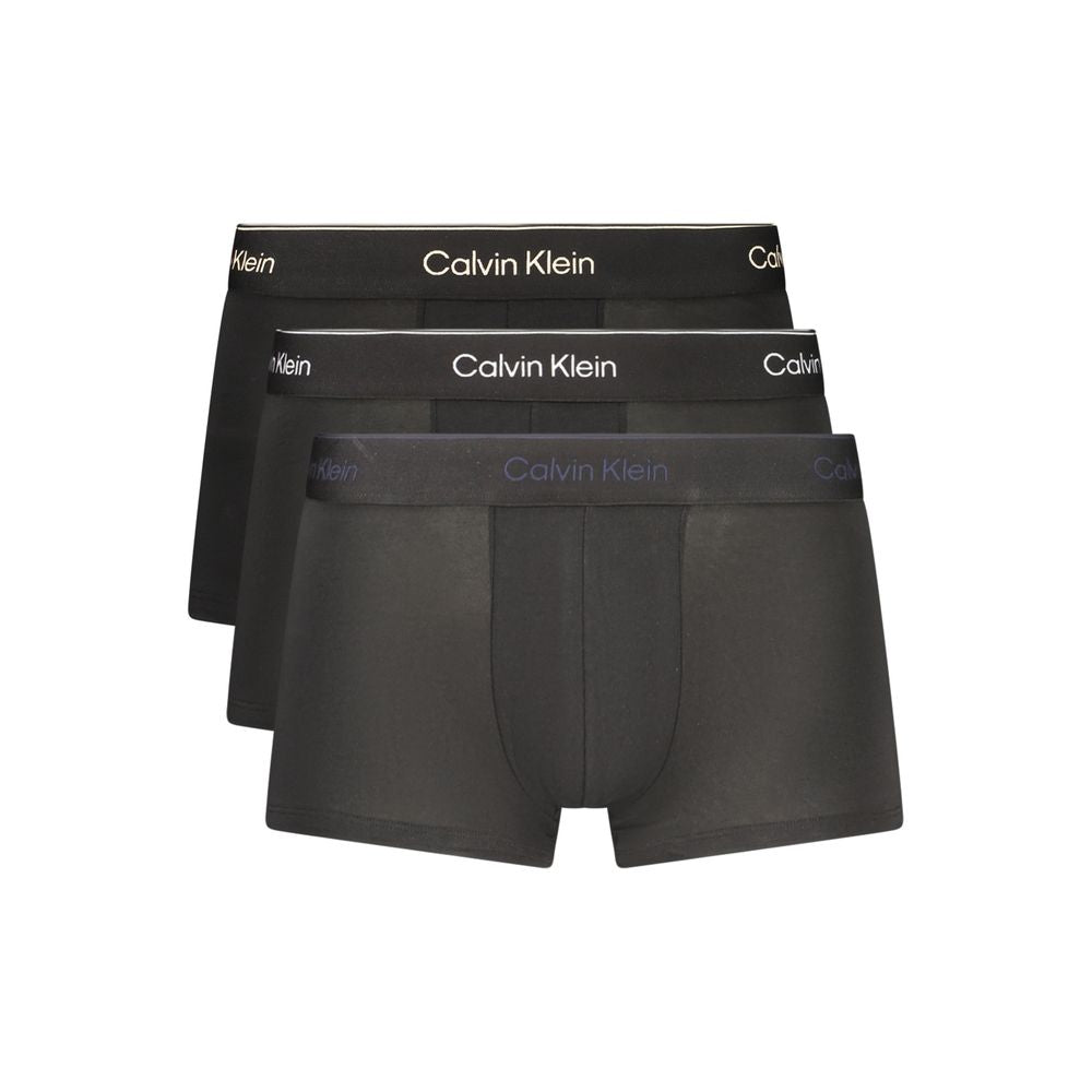 Calvin Klein Black Cotton Menswear Short | Regal Royce