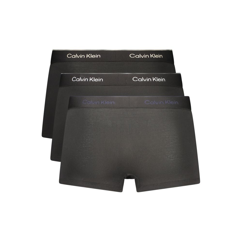 Calvin Klein Black Cotton Menswear Short | Regal Royce