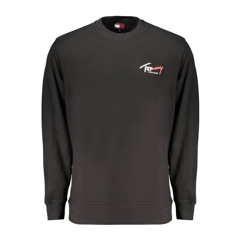 Tommy Hilfiger Black Cotton Men's Sweatshirt | Regal Royce