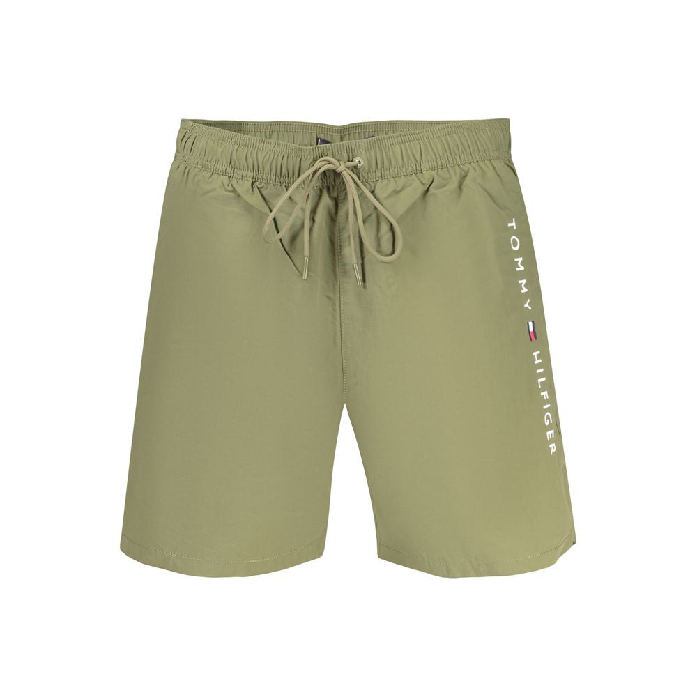 Tommy Hilfiger Green Polyester Men's Boxer | Regal Royce