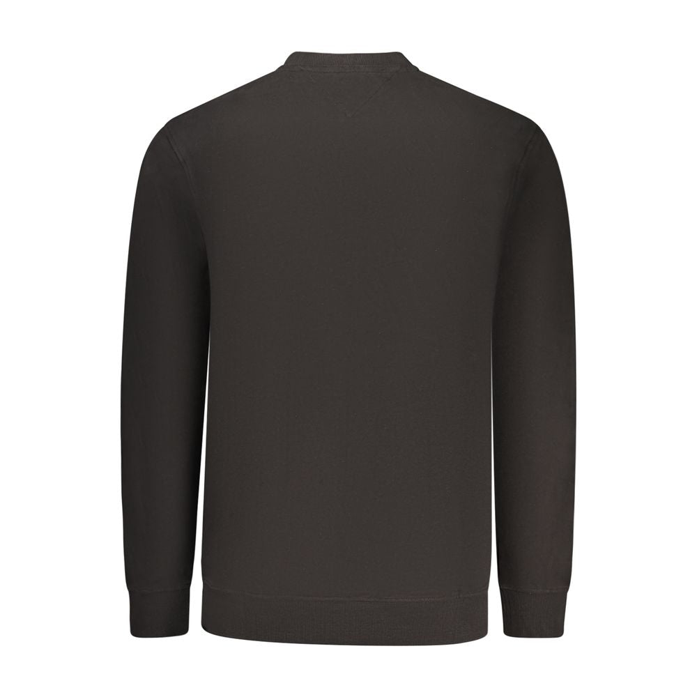 Tommy Hilfiger Black Cotton Men's Sweatshirt | Regal Royce
