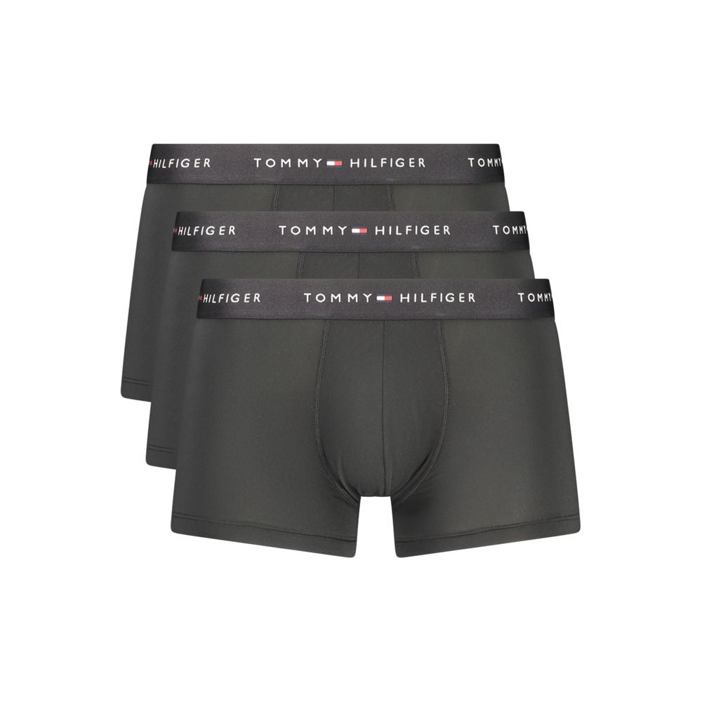 Tommy Hilfiger Black Polyester Men's Boxer | Regal Royce