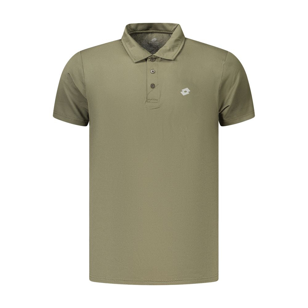 Lotto Verde Polyester Men's Polo | Regal Royce