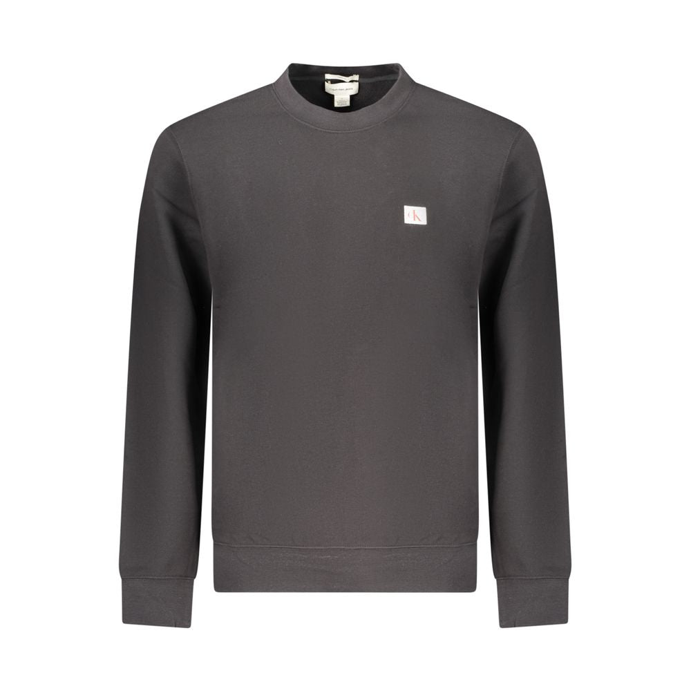 Calvin Klein Black Cotton Men's Sweatshirt | Regal Royce