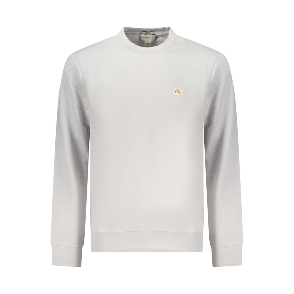 Calvin Klein Gray Cotton Men Sweatshirt | Regal Royce