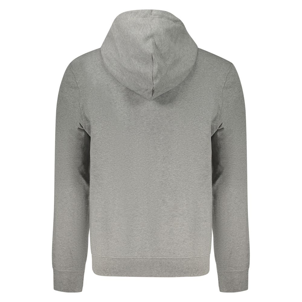 Calvin Klein Gray Cotton Men's Hoodie | Regal Royce