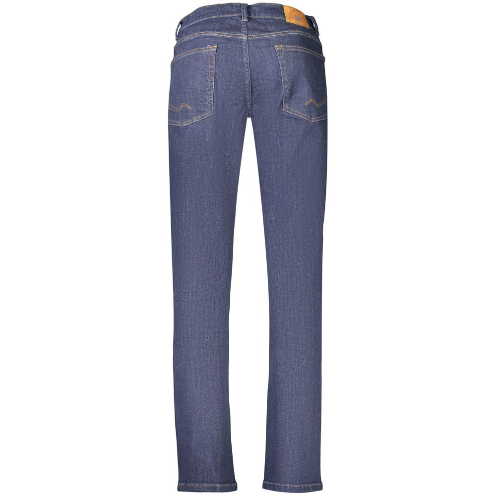 Norway 1963 Blue Cotton Men's Jean for a Timeless Casual Look | Regal Royce