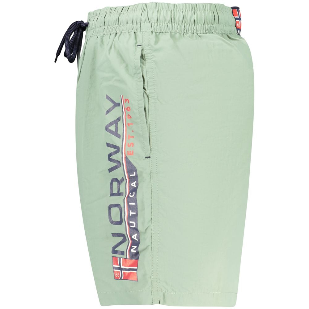 Norway 1963 Green Polyamide Men's Swimwear | Regal Royce