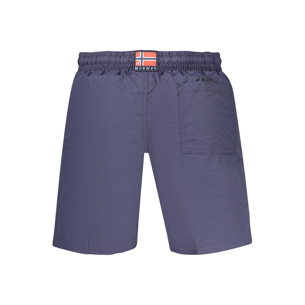 Norway 1963 Blue Polyamide Men's Swimwear | Regal Royce