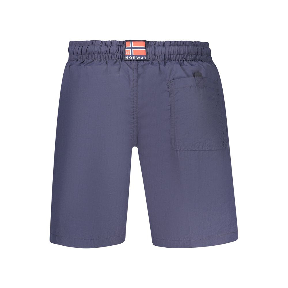 Norway 1963 Blu Poliammide Men's Boxer | Regal Royce