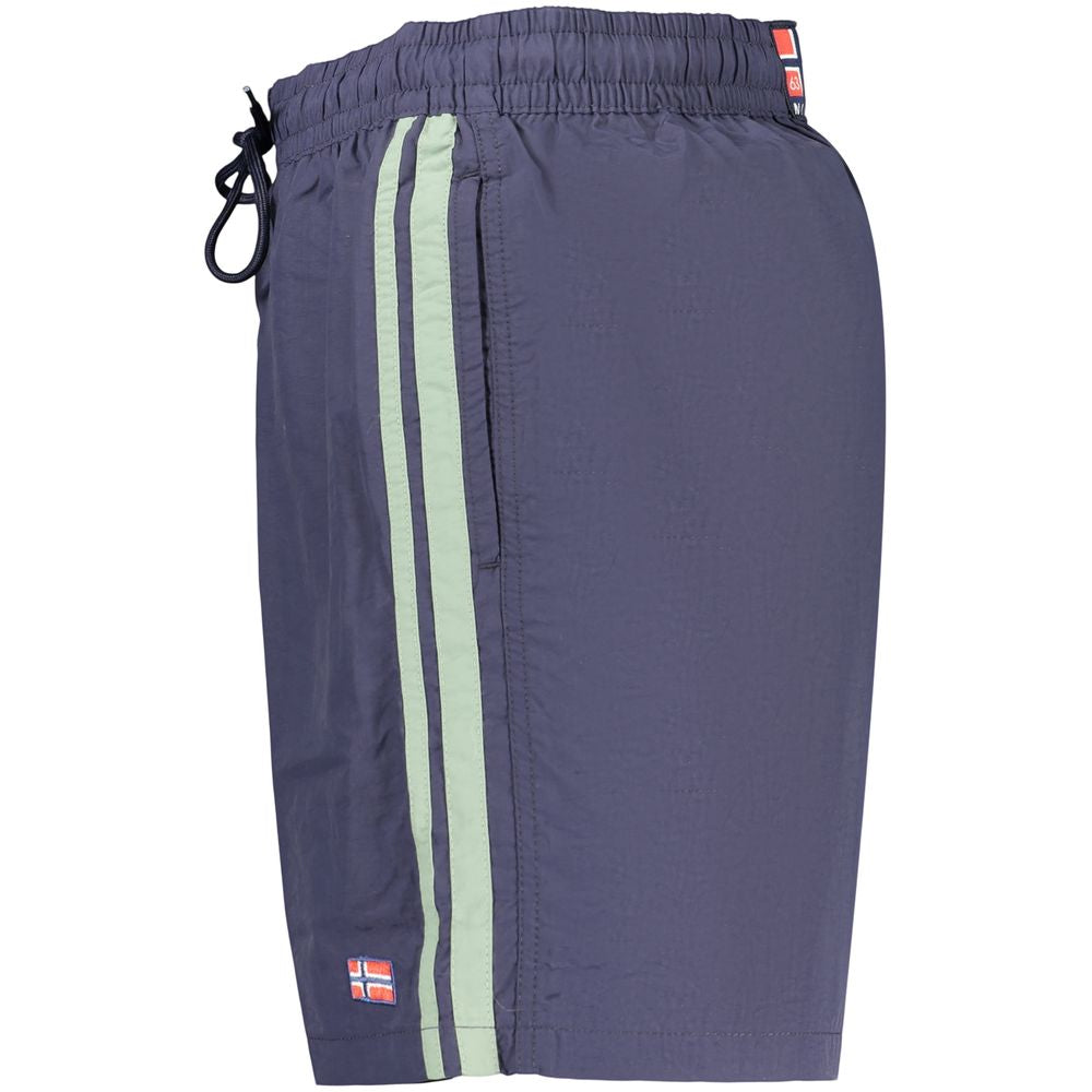 Norway 1963 Blu Poliammide Men's Boxer | Regal Royce