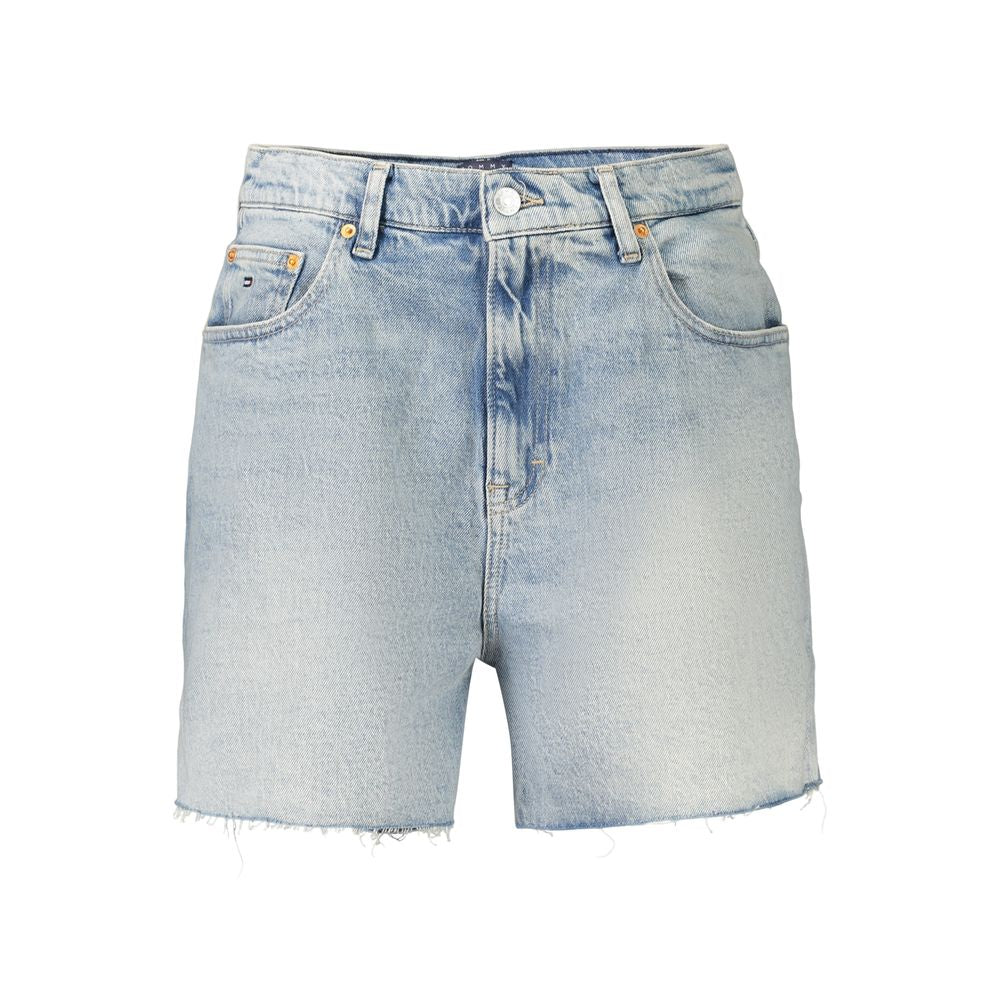 Tommy Hilfiger Azzurro Cotton Women's Short | Regal Royce