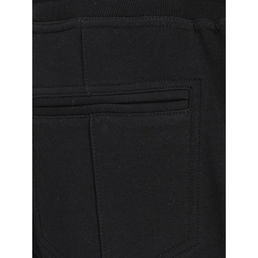 Brunello Cucinelli Black Cotton Joggers (Workout Pants) | Regal Royce