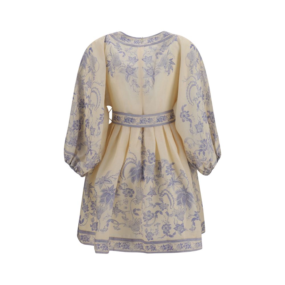 Zimmermann Multicolor Linen Casual Dress | Regal Royce