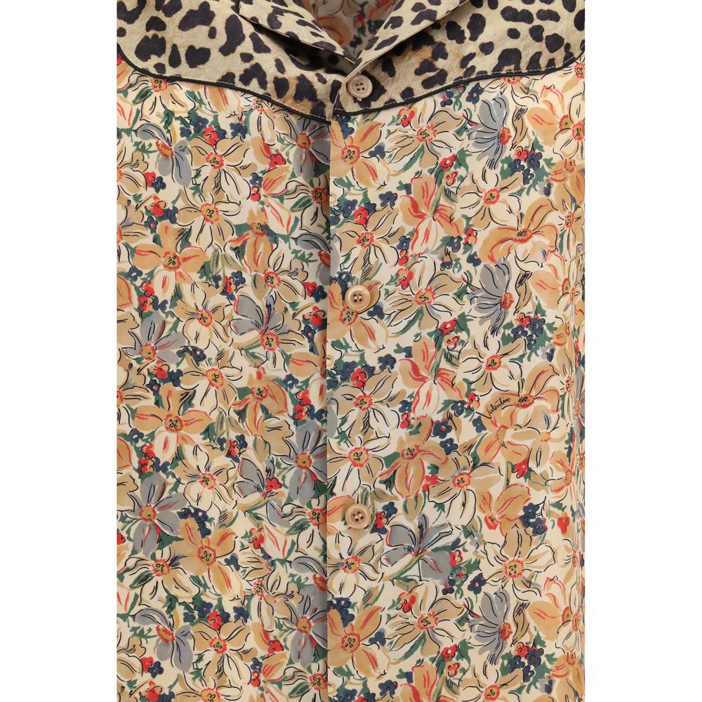 Valentino Multicolor Silk Shirt | Regal Royce