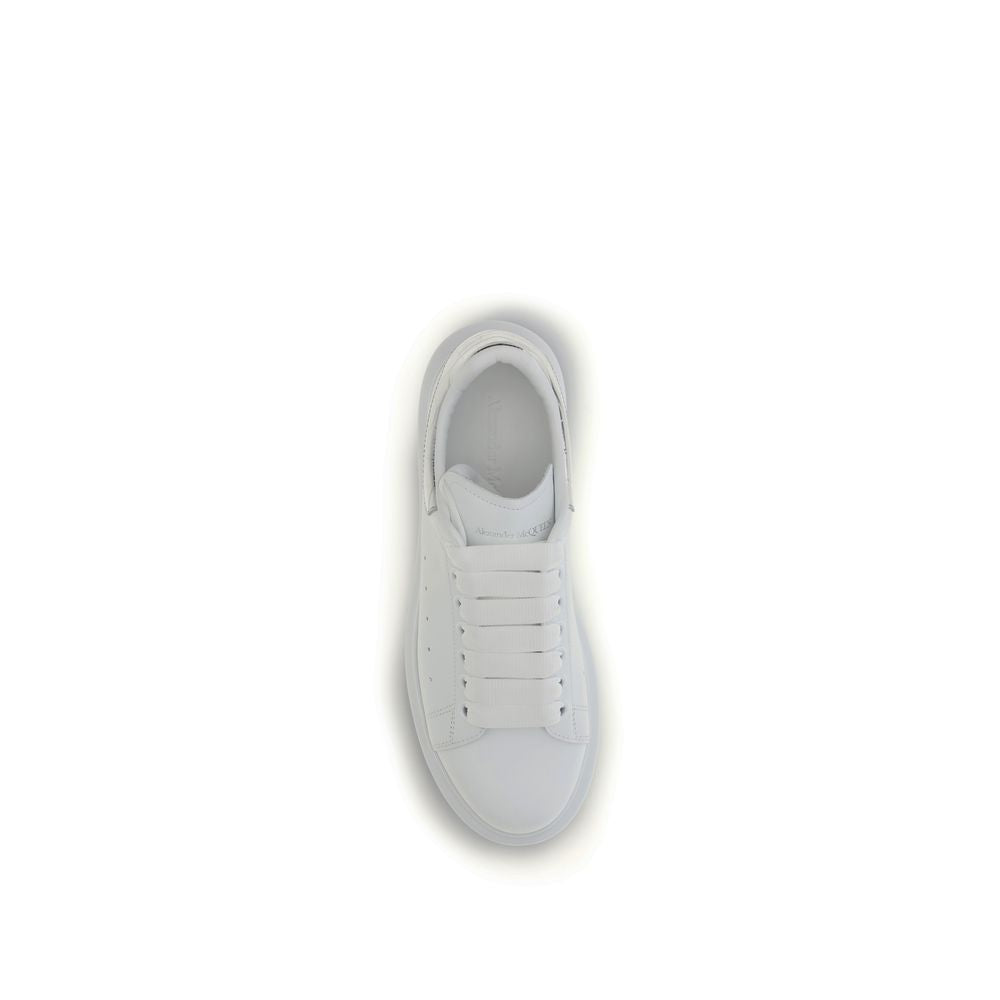 Alexander McQueen White Calf Leather Bos Taurus Platform Sneakers | Regal Royce
