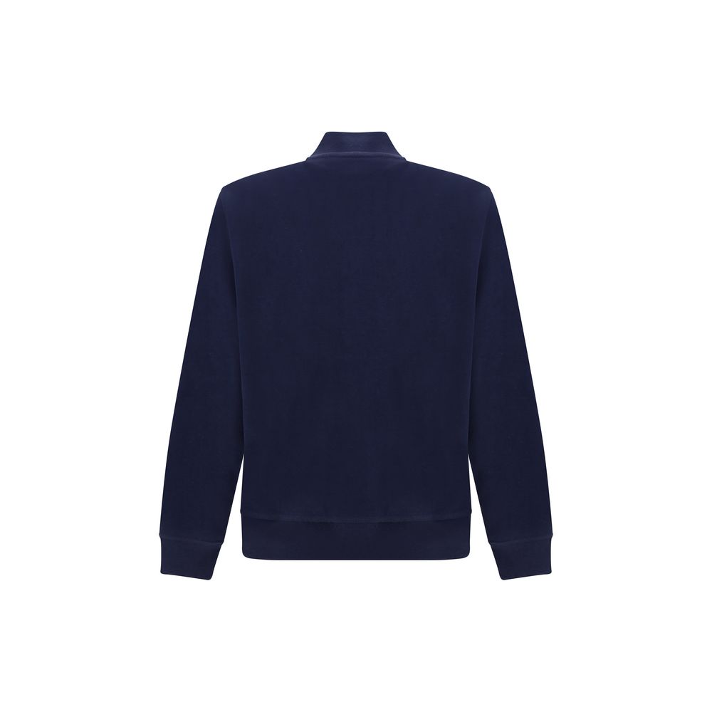 Brunello Cucinelli Blue Cotton Sweatshirt | Regal Royce