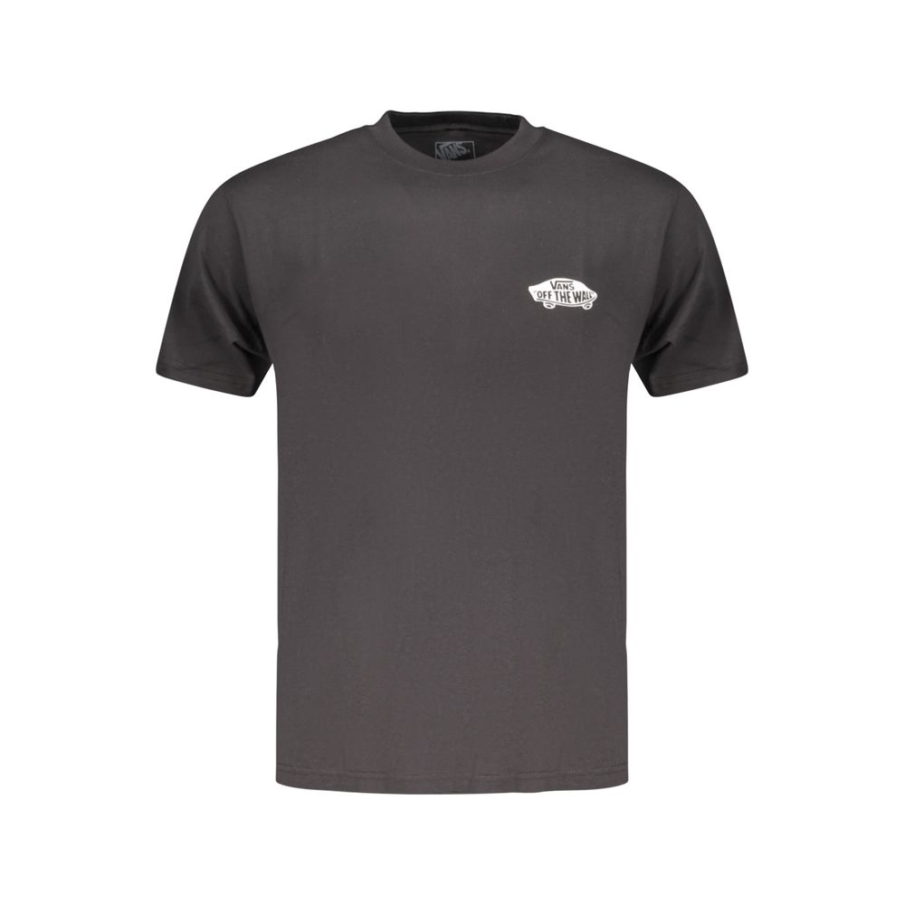 Vans Black Cotton Men's T-Shirt | Regal Royce