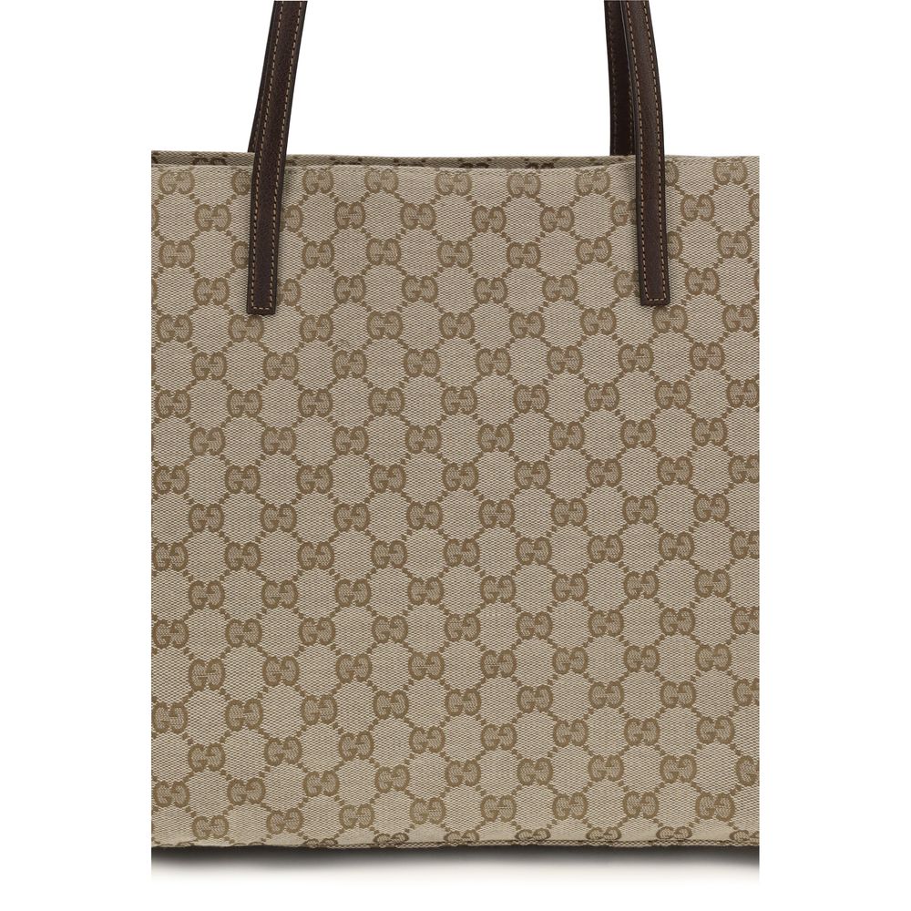 Gucci Beige Polyester Shoulder Bag | Regal Royce