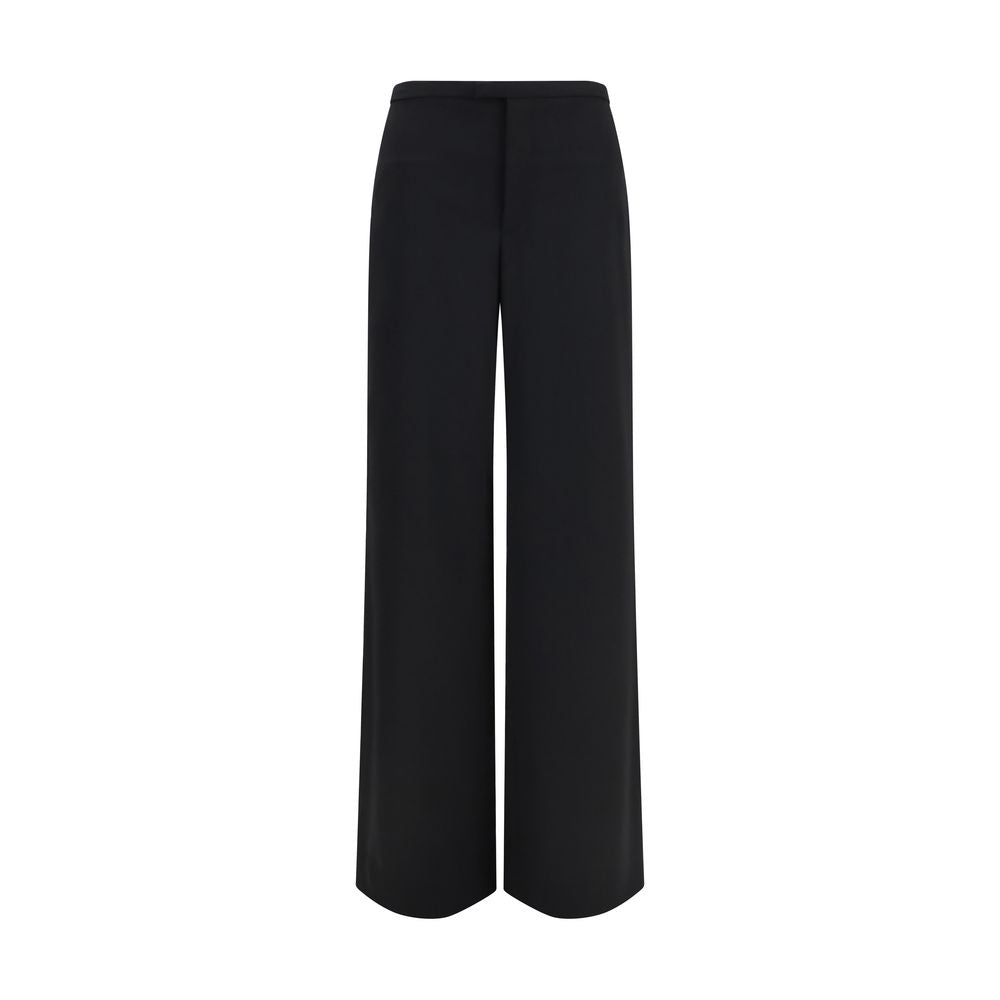 Gucci Black Wool Oves Aries Casual Pants | Regal Royce