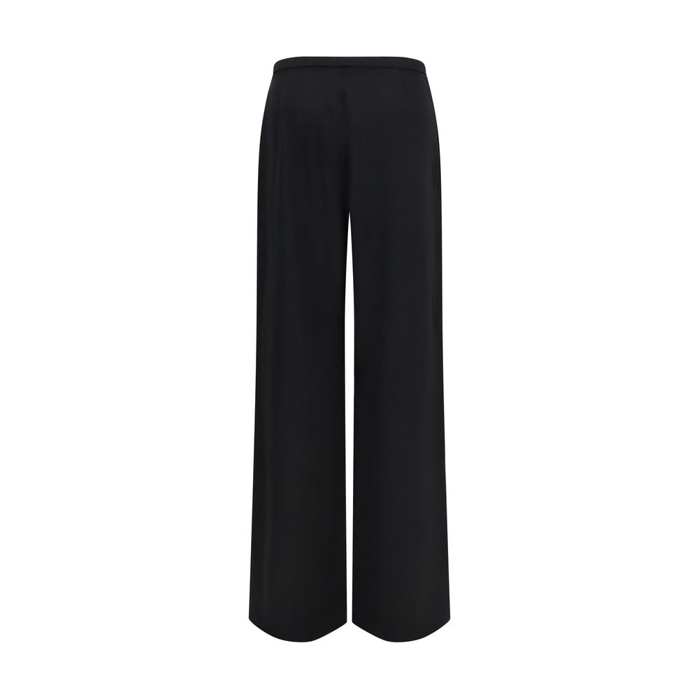 Gucci Black Wool Oves Aries Casual Pants | Regal Royce