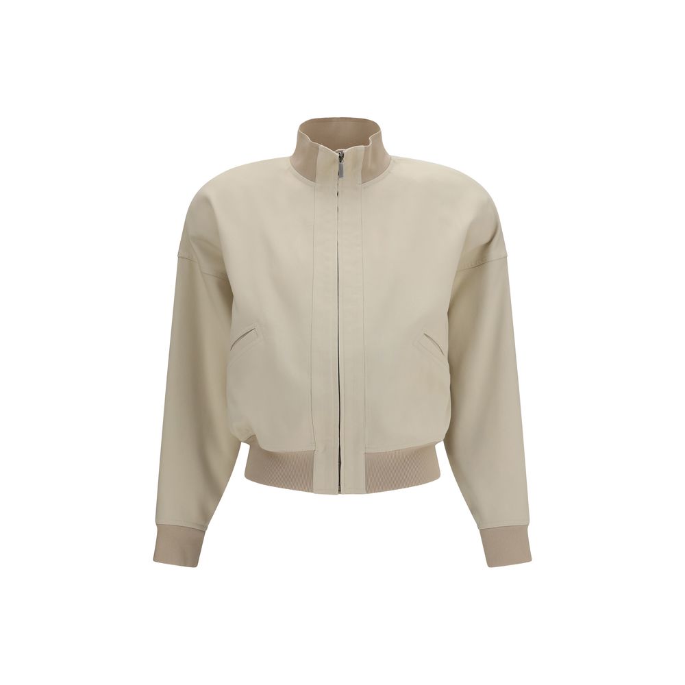Gucci Beige Cotton Bomber | Regal Royce