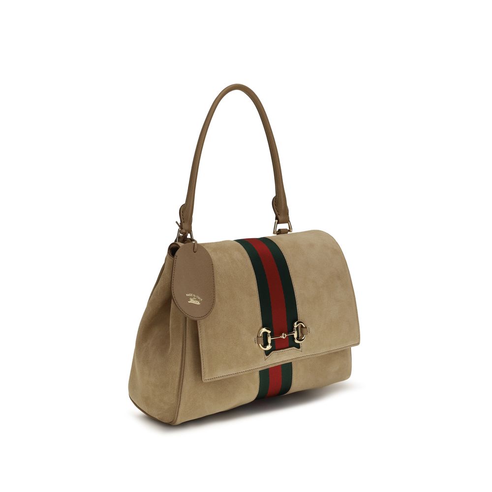Gucci Beige Calf Leather Bos Taurus Handbag | Regal Royce