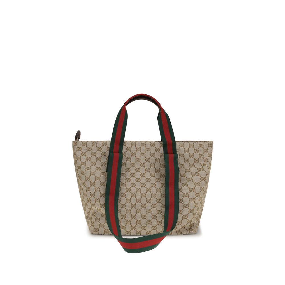 Gucci Beige Polyester Shoulder Bag | Regal Royce