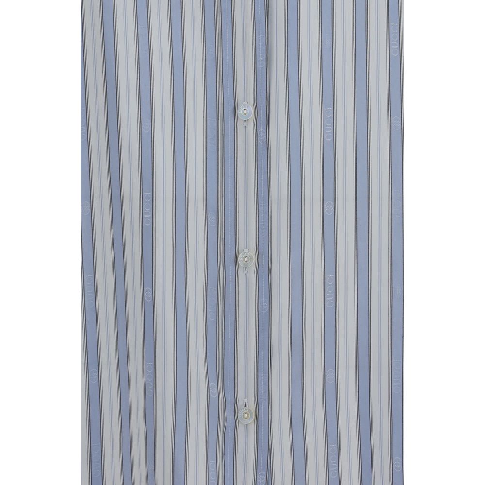 Gucci Blue Silk Shirt | Regal Royce
