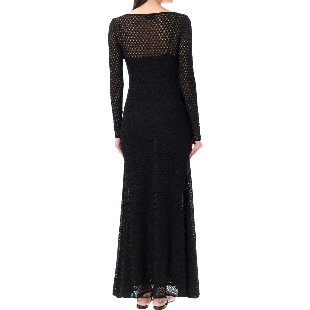 Tom Ford Black Metallic Fibre Casual Dress | Regal Royce