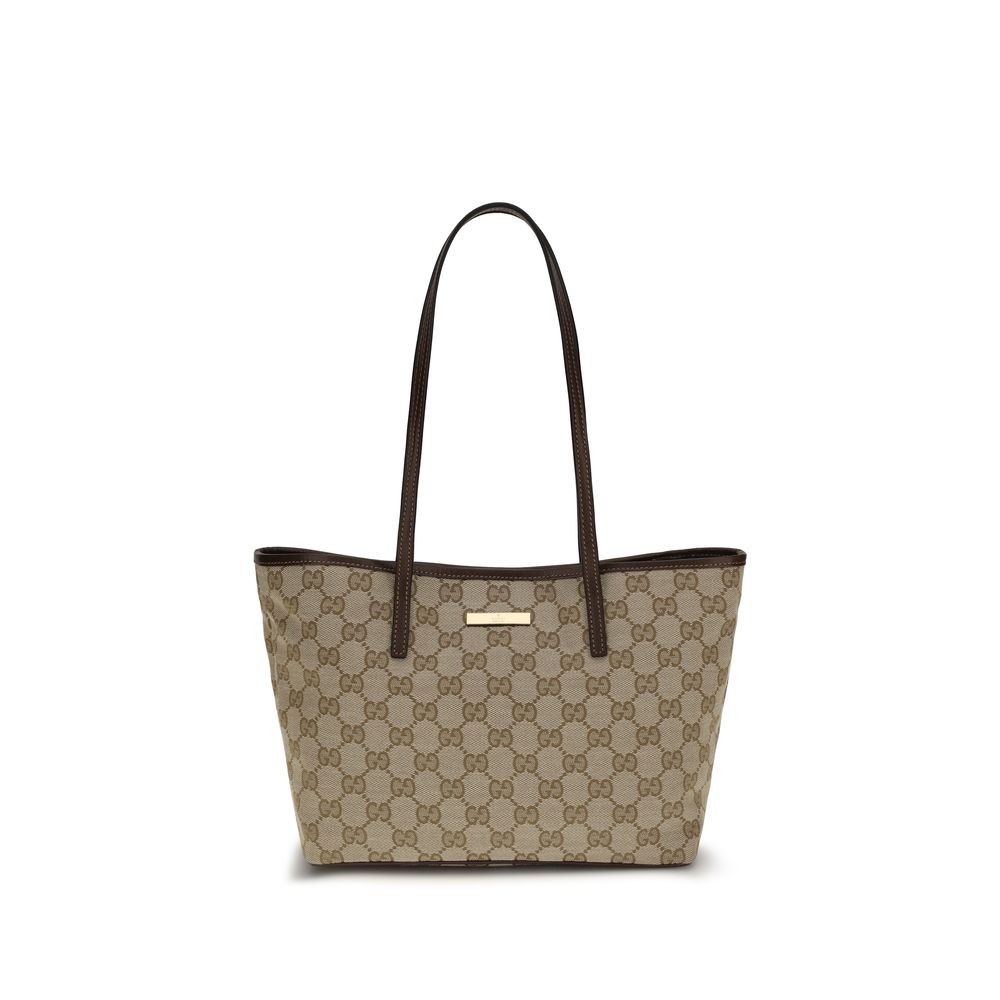 Gucci Beige Polyester Shoulder Bag | Regal Royce
