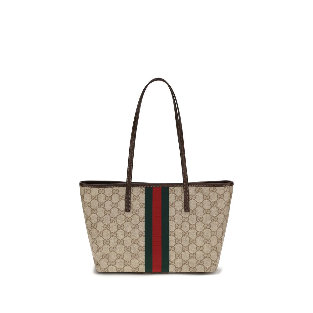 Gucci Beige Cotton Shoulder Bag | Regal Royce