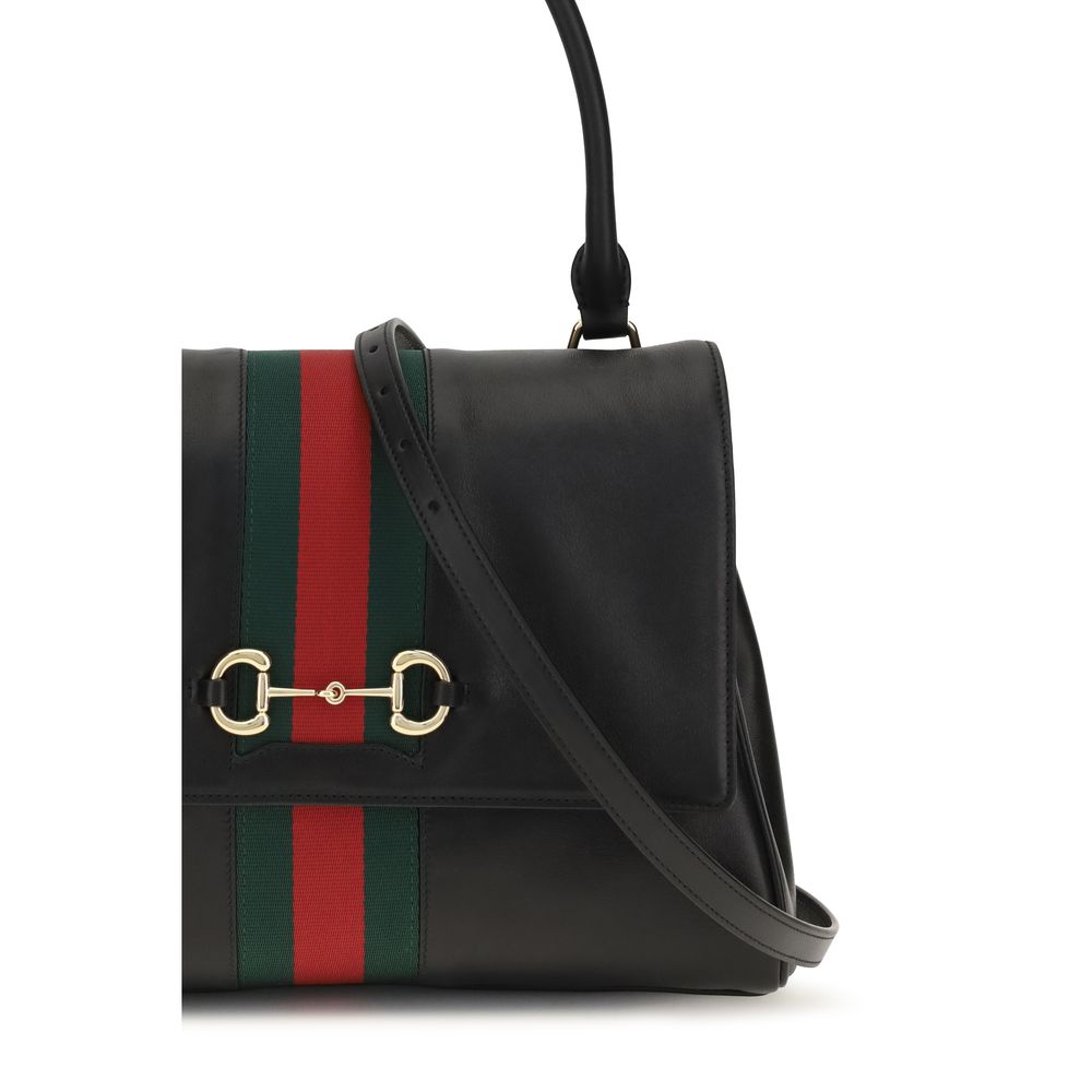 Gucci Black Calf Leather Bos Taurus Handbag | Regal Royce