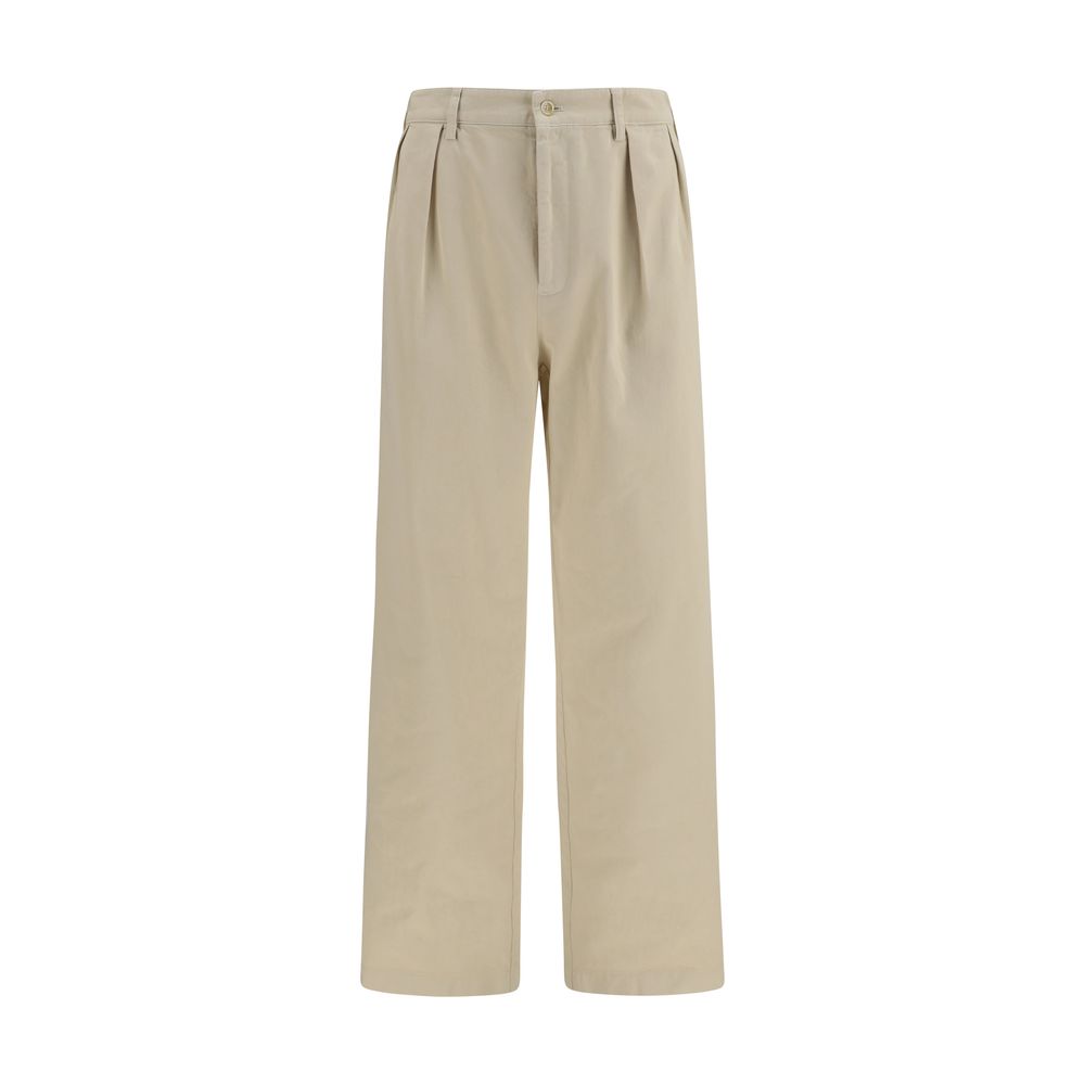 Prada Beige Cotton Casual Pants | Regal Royce