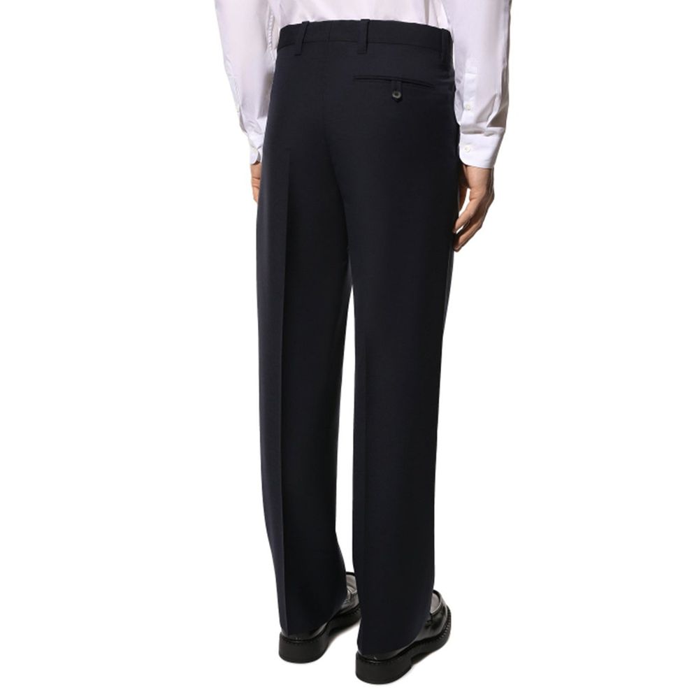 Prada Blue Wool Dress Pants | Regal Royce