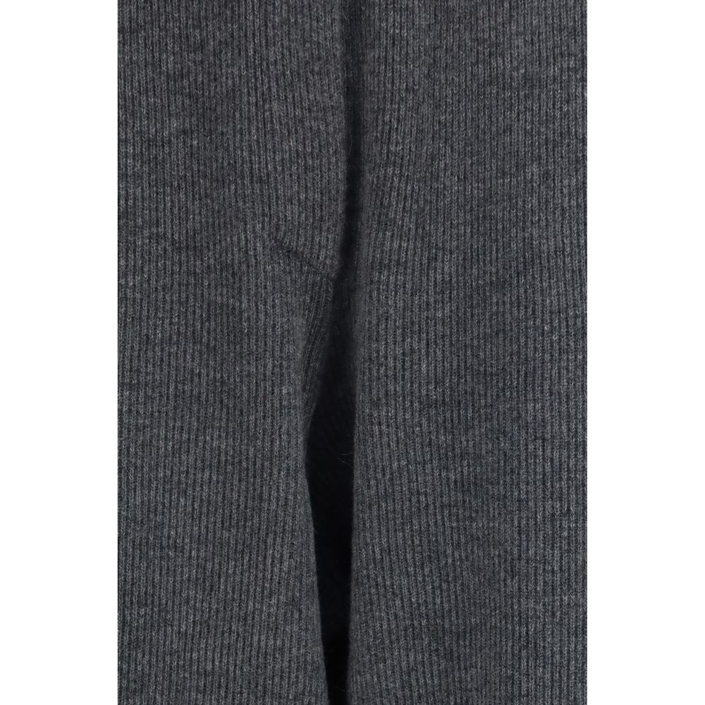 Brunello Cucinelli Gray Cashmere Casual Pants | Regal Royce