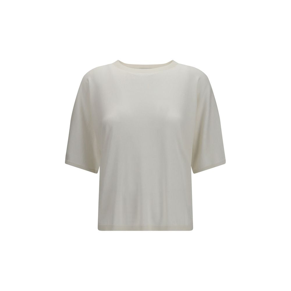 Brunello Cucinelli White Cashmere Sweatshirt | Regal Royce