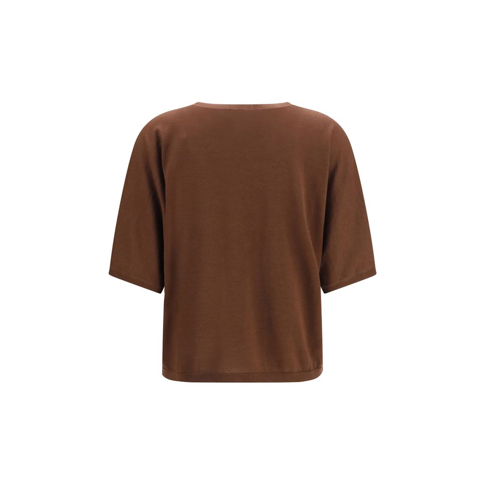Brunello Cucinelli Brown Cashmere Sweatshirt | Regal Royce