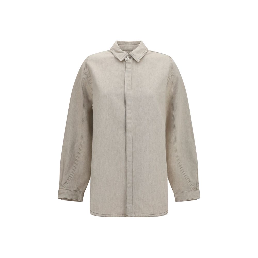 Jacquemus Beige Denim Shirt | Regal Royce