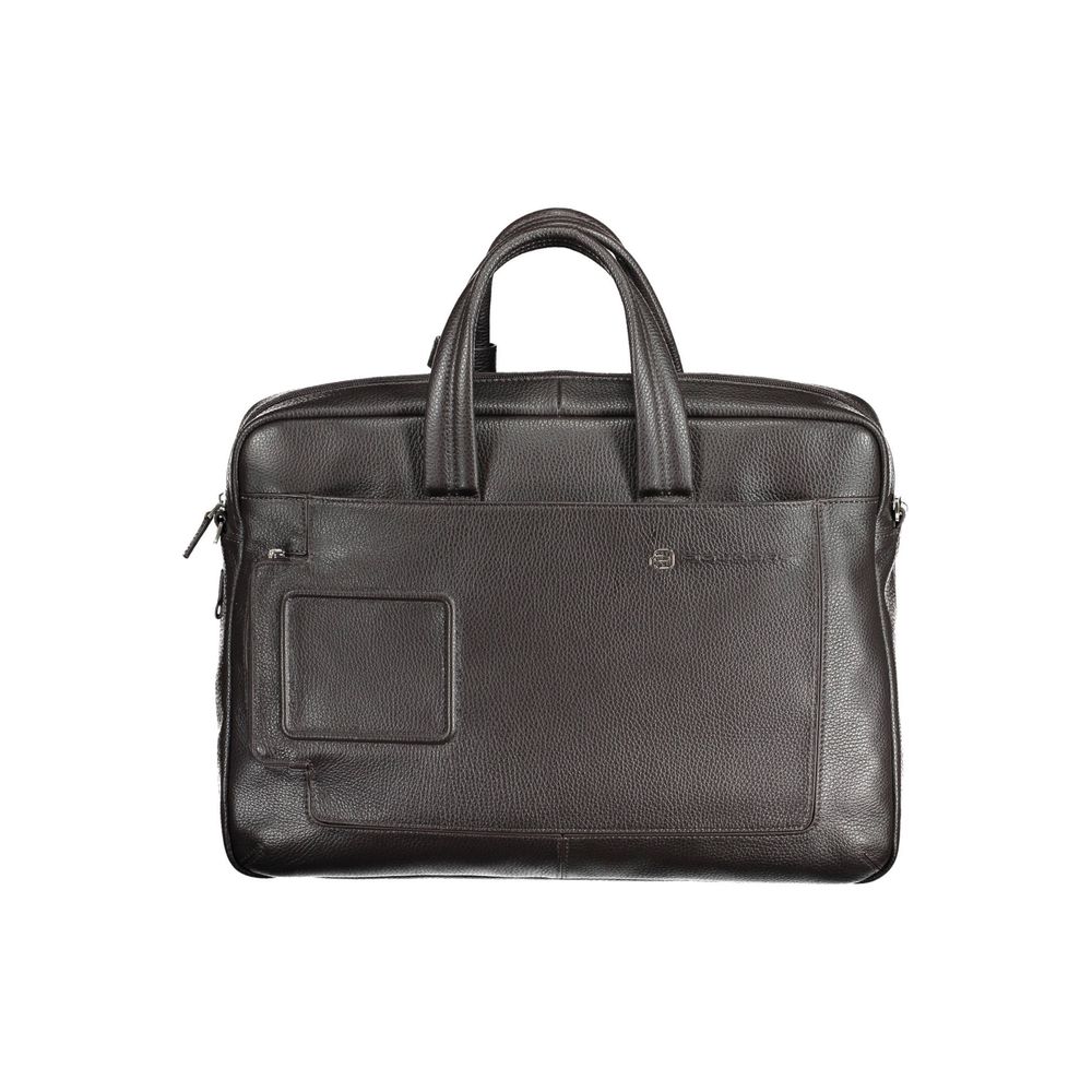 Piquadro Brown Leather Men's Bag | Regal Royce