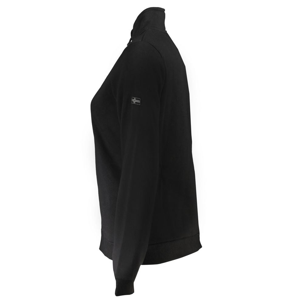 Norway 1963 Black Cotton Women's Sweatshirt | Regal Royce