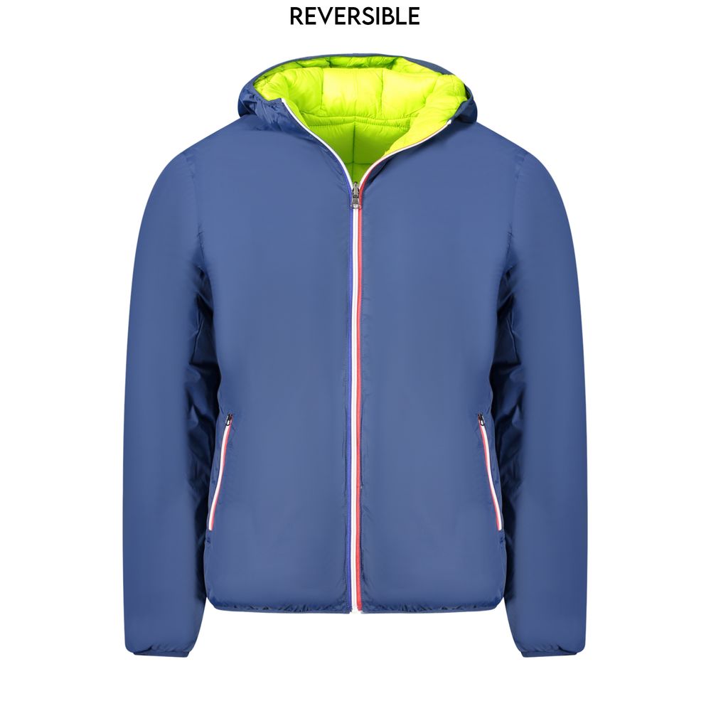 Norway 1963 Blue Polyamide Men Jacket | Regal Royce