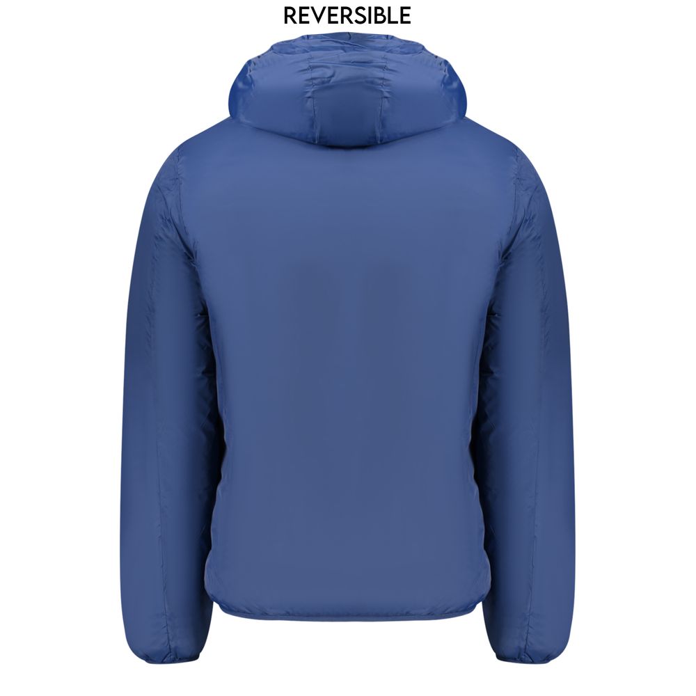 Norway 1963 Blue Polyamide Men Jacket | Regal Royce