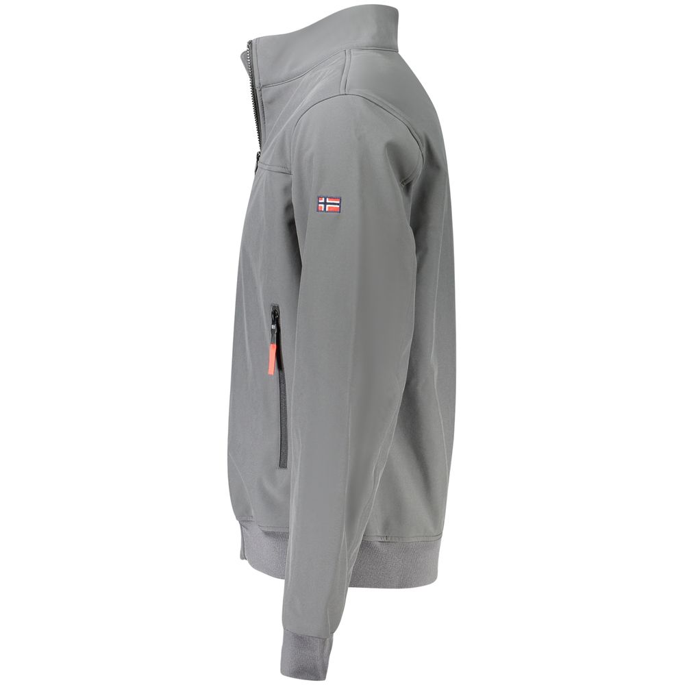 Norway 1963 Gray Polyester Men's Jacket | Regal Royce