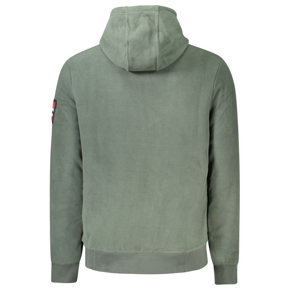 Norway 1963 Green Polyester Men's Sweatshirt with Hood | Regal Royce