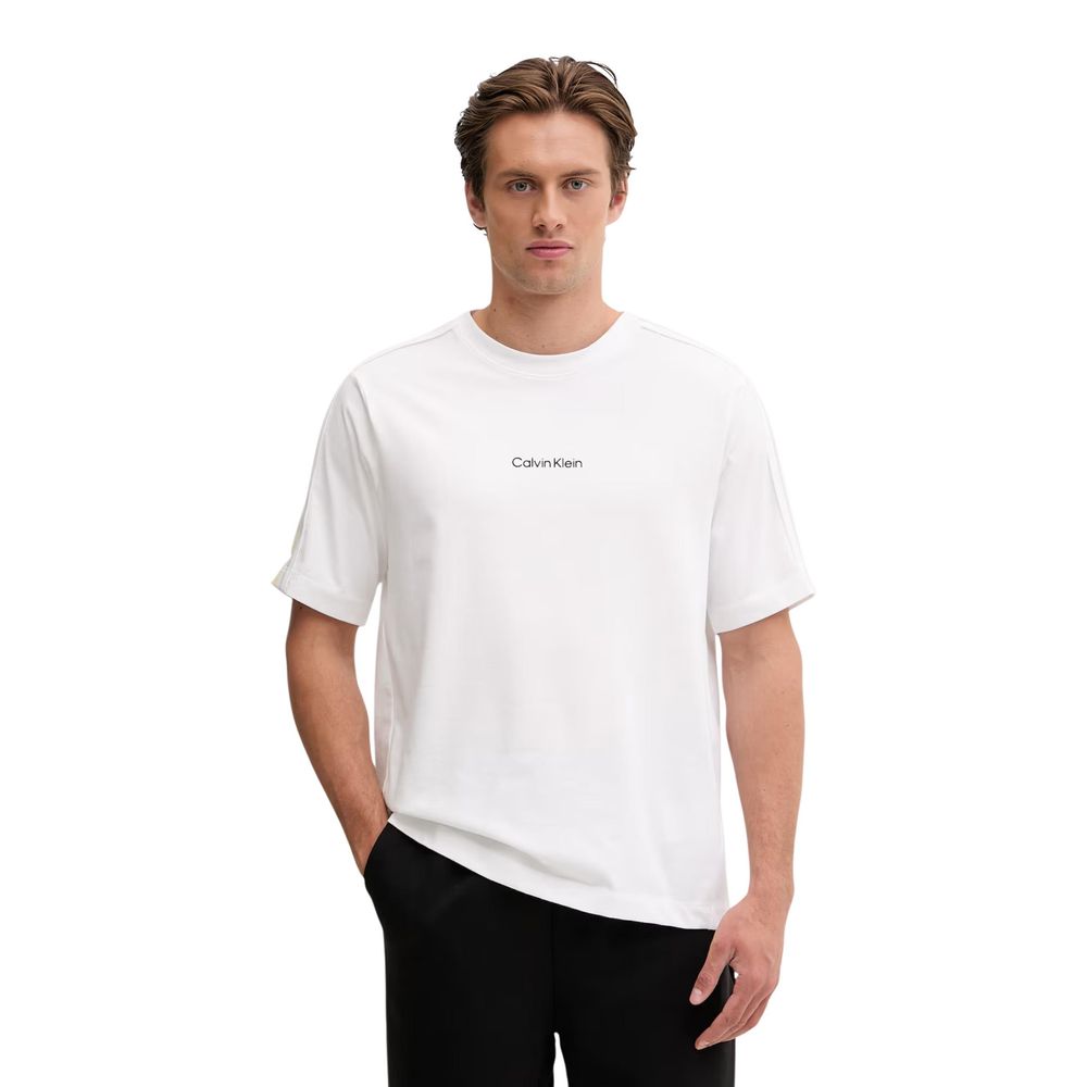 Calvin Klein Sport White Cotton T-Shirt | Regal Royce