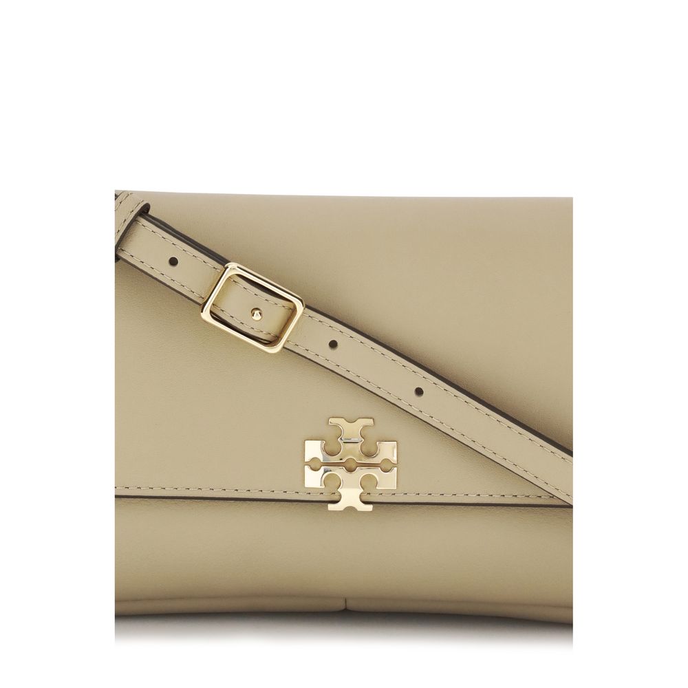Tory Burch Beige Calf Leather Bos Taurus Shoulder Bag | Regal Royce