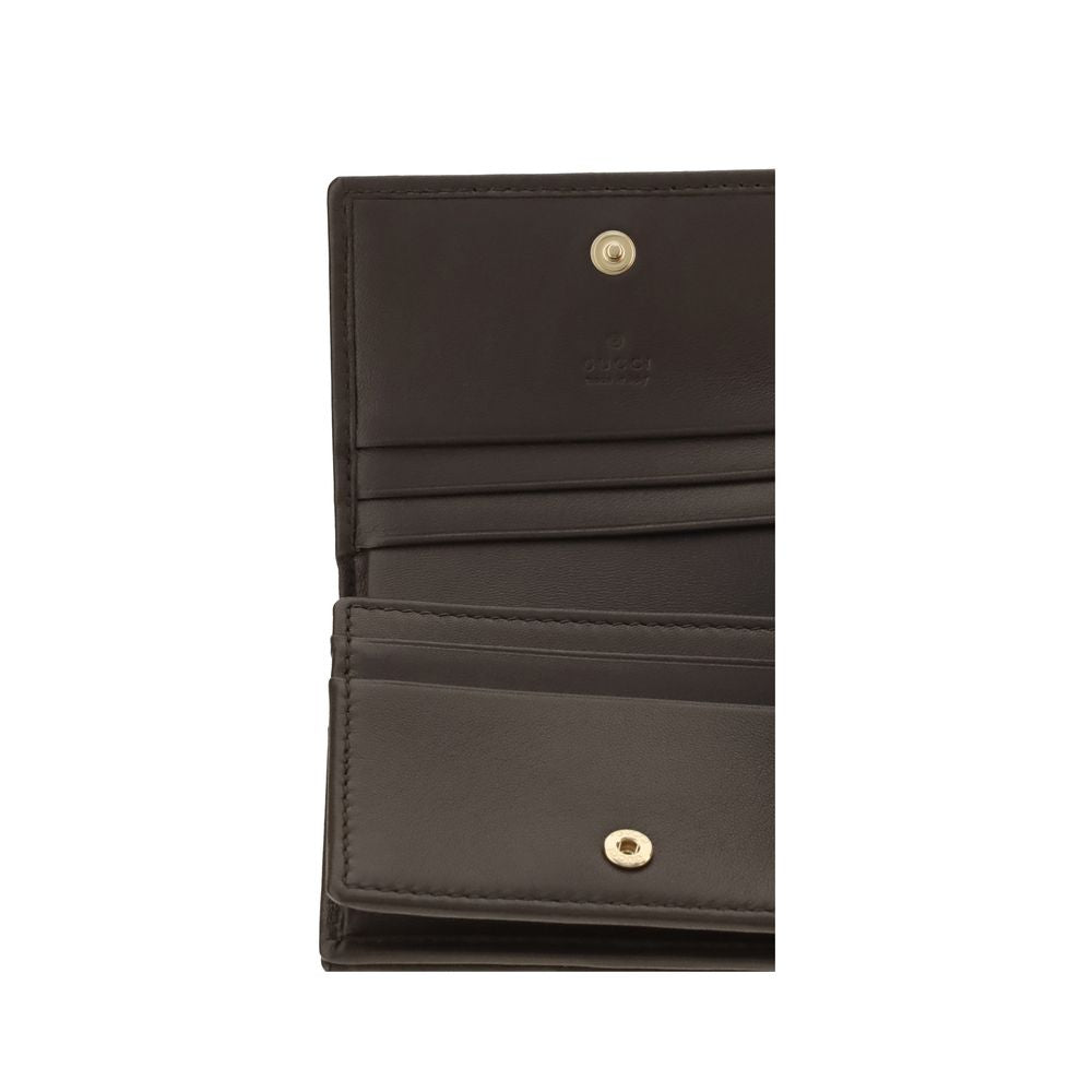 Gucci Brown Calf Leather Bos Taurus Wallet | Regal Royce