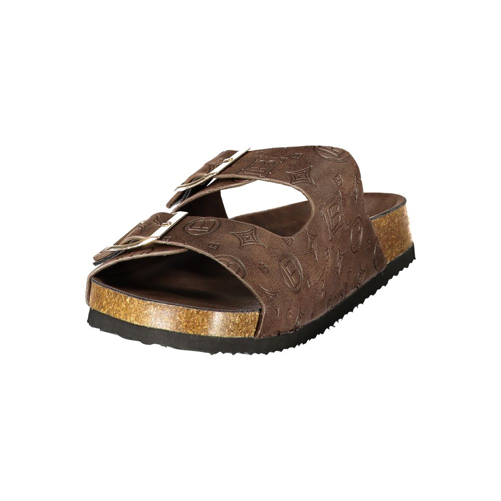 Laura Biagiotti Brown Polyurethane Women's Sandal | Regal Royce